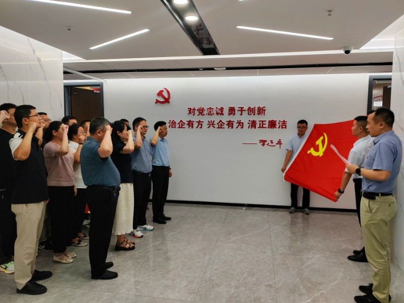 市城投集團(tuán)黨支部開展 ?“銘記誓言踐初心 